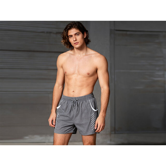 Celana Pendek Olahraga Coolmax Pria, Dri Fit, Cepat Kering, Poliamida Elastane untuk Gym, Lari, Pakaian Atletik, Penyerap Kelembapan, Elastis, Bernapas