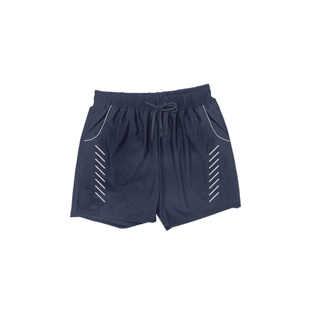 Celana Pendek Olahraga Coolmax Pria, Dri Fit, Cepat Kering, Poliamida Elastane untuk Gym, Lari, Pakaian Atletik, Penyerap Kelembapan, Elastis, Bernapas