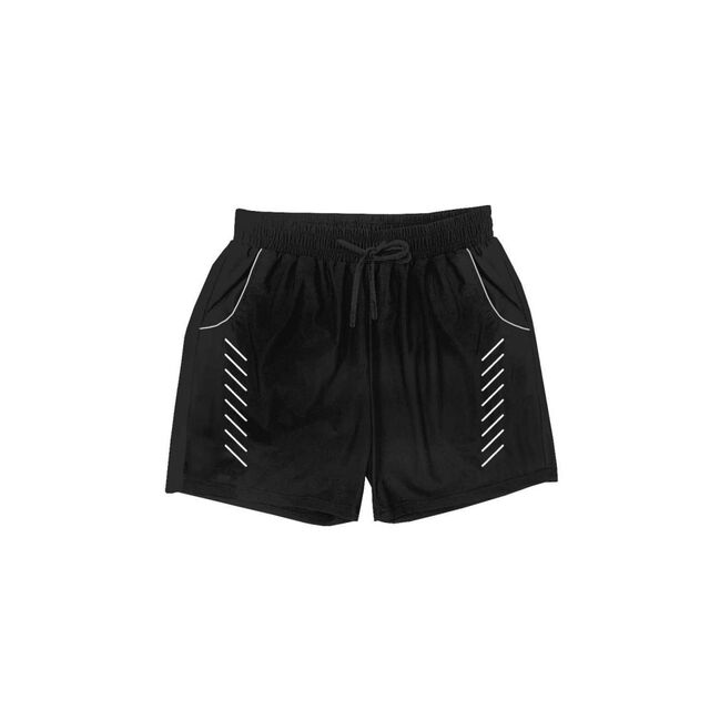 Celana Pendek Olahraga Coolmax Pria, Dri Fit, Cepat Kering, Poliamida Elastane untuk Gym, Lari, Pakaian Atletik, Penyerap Kelembapan, Elastis, Bernapas
