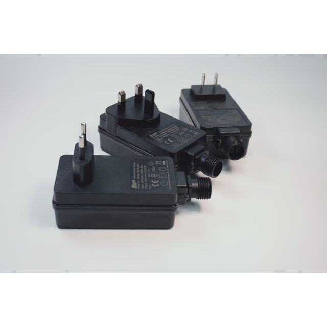 Adaptador de corriente profesional IP44 a prueba de agua 12W venta al por mayor fuente de alimentación 12V1A 24V0.5A para tira de luces, luces de fiesta
