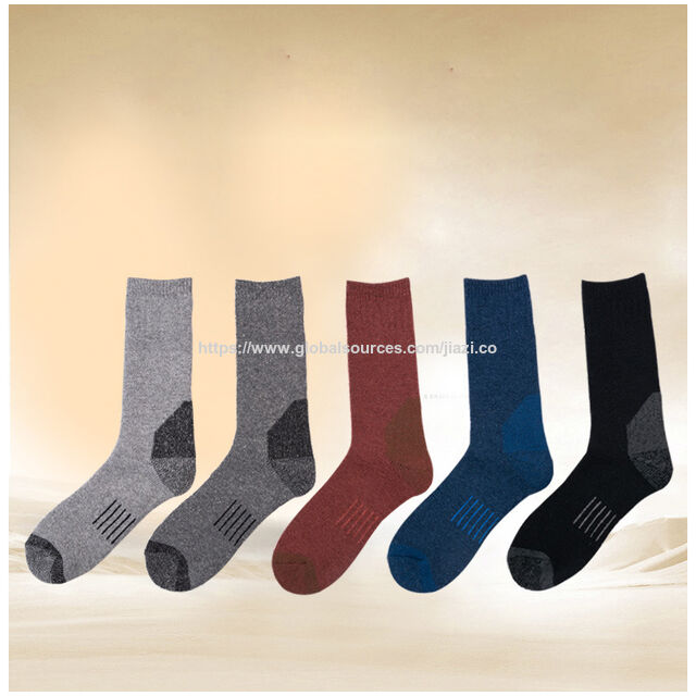 OEM Wollmischung Dicke Socken Herren Warme Winterstiefel Wollsocken Damen Warme Socken Aktionspreis