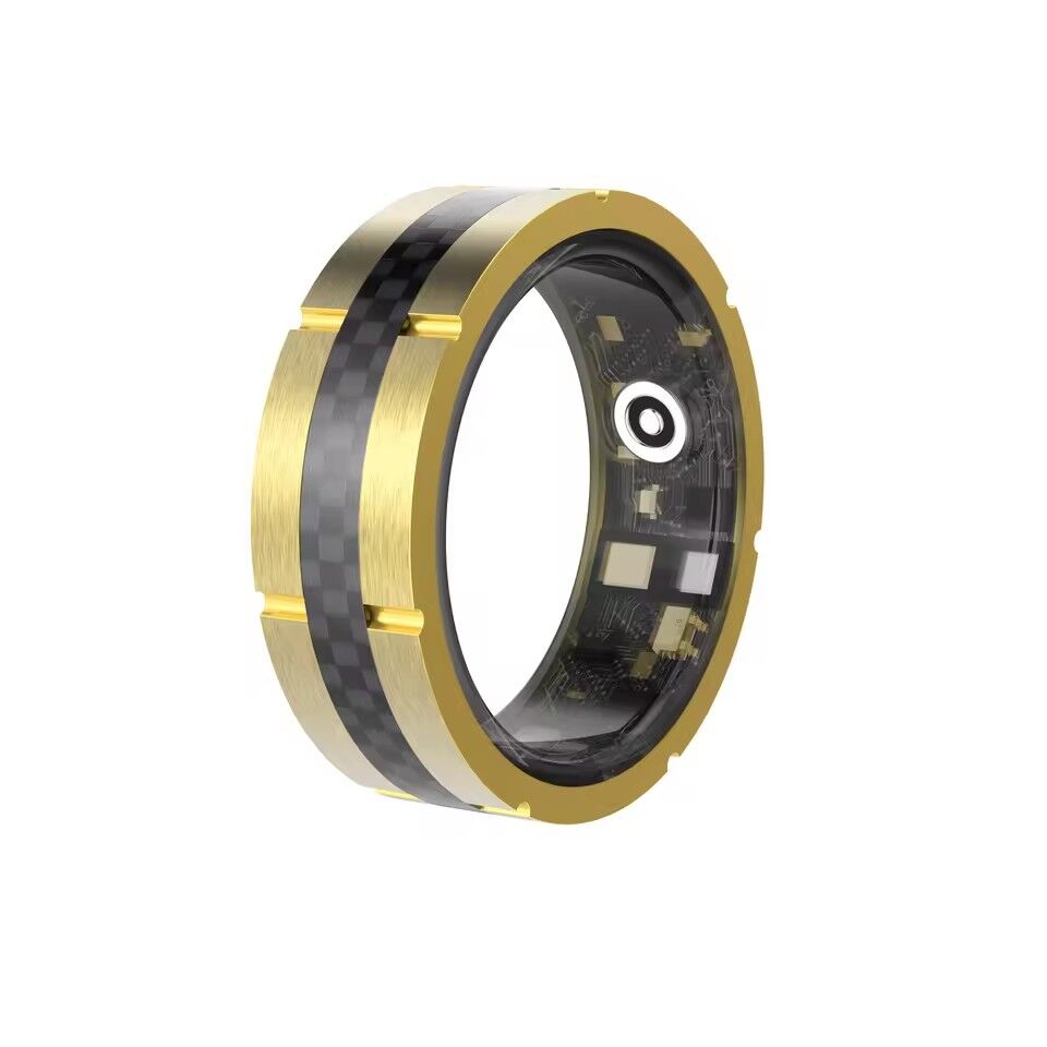 Blood Oxygen Smart Ring Sport Waterproof Fitness Health Tracker ...
