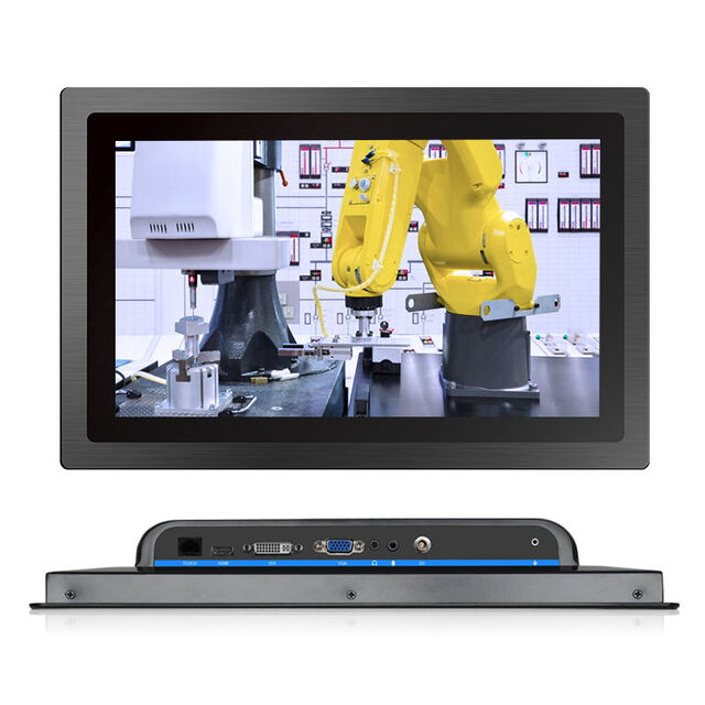 Marine IP67/IP65 Wasserdichter, hochauflösender 13,3-Zoll Industrie-LCD-Monitor mit Touchscreen, 1000 Nits/1500 Nits
