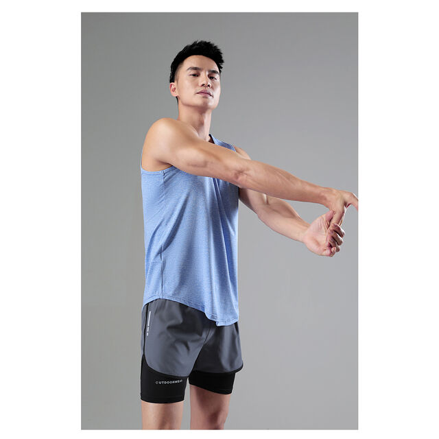 Herren Sommerbekleidung Fitness Tank Top Gym Sport Bodybuilding Ärmelloses Shirt Kleidungsstück Herren Unterhemd