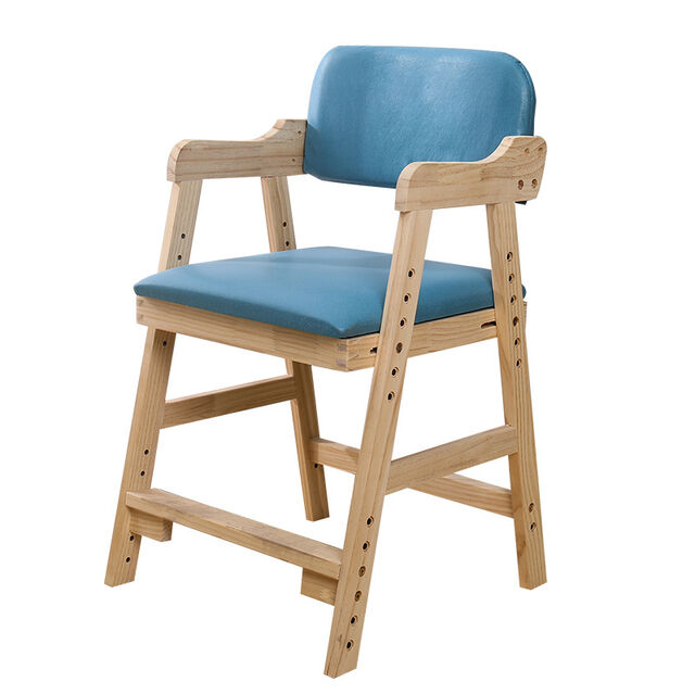 Chaise de bureau pour enfants, dossier rétractable automatique, chaise d'écriture pour école primaire, réglable en hauteur