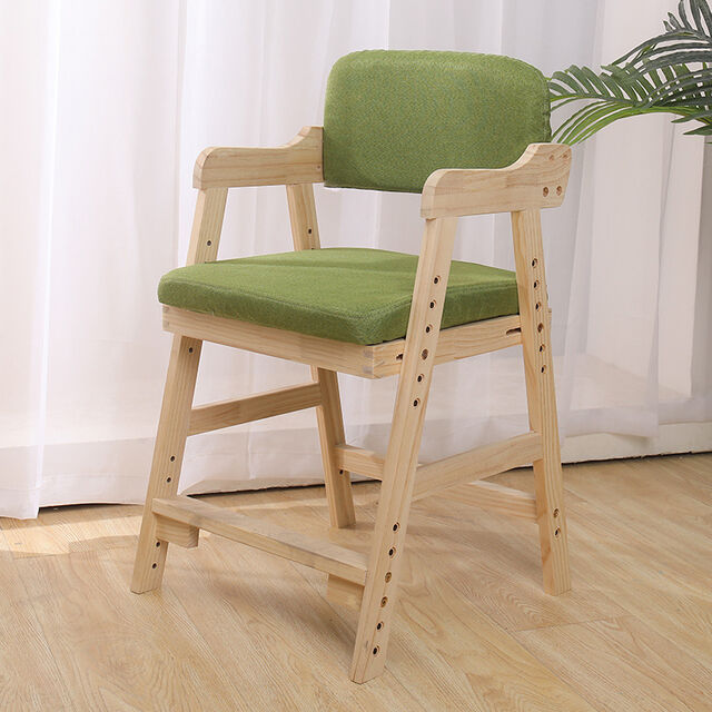 Chaise de bureau pour enfants, dossier rétractable automatique, chaise d'écriture pour école primaire, réglable en hauteur