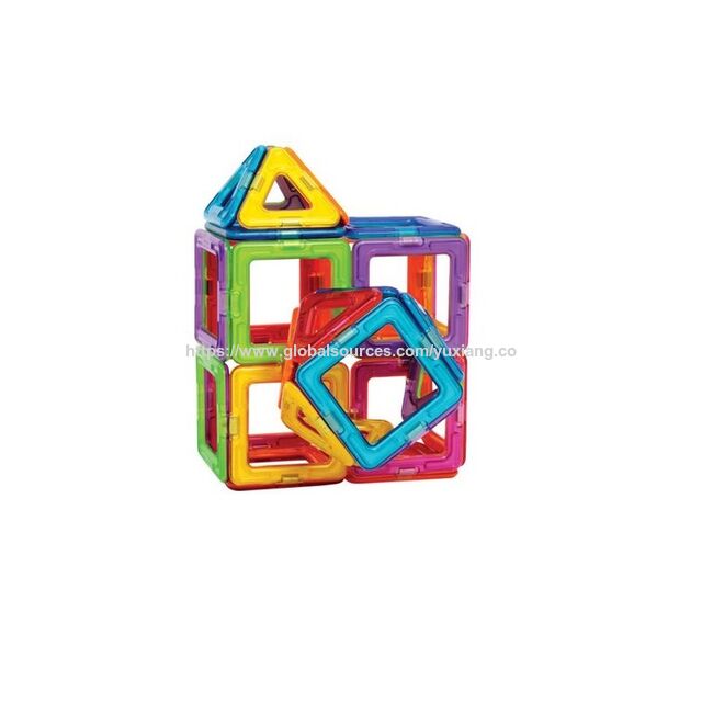 Set Básico de Pentágonos (12 Piezas) Bloques de Construcción Magnéticos, Azulejos Magnéticos Educativos