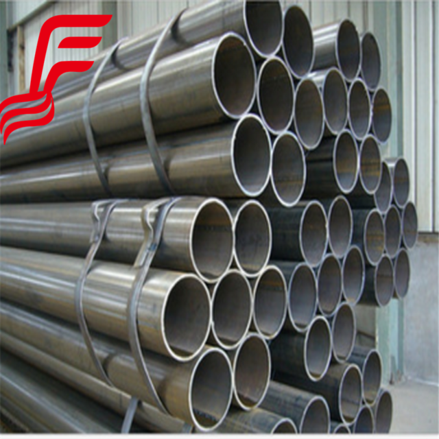 ASTM A53 Sch40 ERW Tubos de Acero al Carbono Redondos Galvanizados por Inmersión en Caliente Q345 DN150 de 8m de Longitud