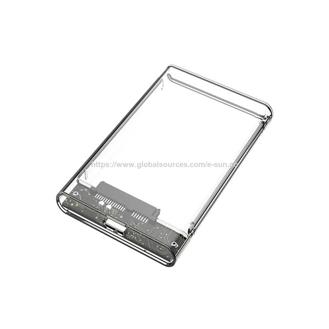 Laptop HDD Gehäuse USB 3.0 zu SATA mit USB 3.0 Kabel 5Gbps HDD Gehäuse für 9,5mm/7mm 2,5 Zoll SATA HDD 2TB, 3TB, 4TB/SSD