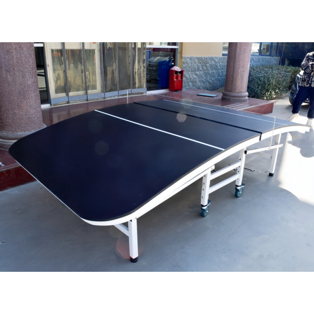 Mesa de Futbolín Plegable Ecológica con Recubrimiento Resistente a la Intemperie para Juego Interior y Exterior Durante Todo el Año