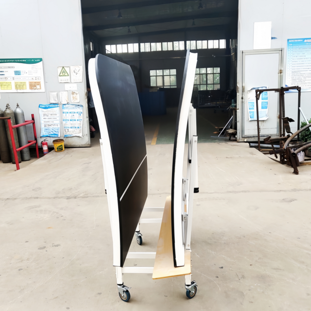 Mesa de Futbolín Plegable Ecológica con Recubrimiento Resistente a la Intemperie para Juego Interior y Exterior Durante Todo el Año