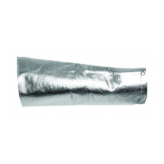 OEM Manches de protection aluminisées résistantes au feu sur mesure, cape aluminisée protégeant les bras de la chaleur et des projections de métal