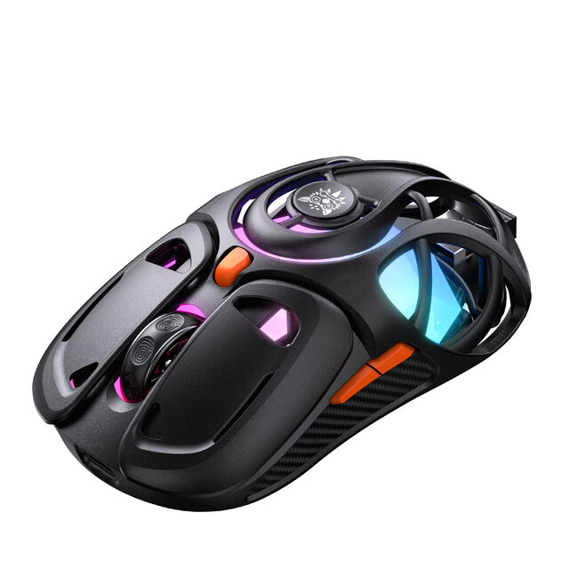 ONIKUMA DM02 Souris Gaming Sans Fil Tri-Mode 16000 DPI avec 4 Boutons Latéraux Programmables et RGB Personnalisable