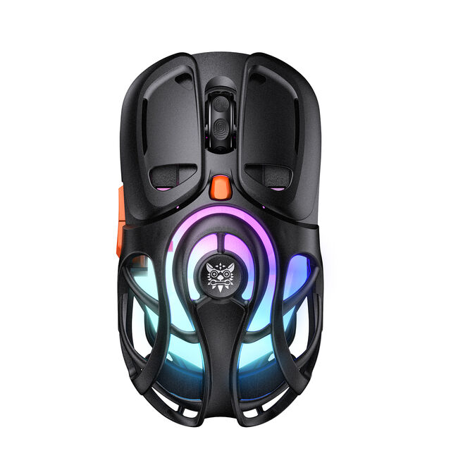 ONIKUMA DM02 Souris Gaming Sans Fil Tri-Mode 16000 DPI avec 4 Boutons Latéraux Programmables et RGB Personnalisable