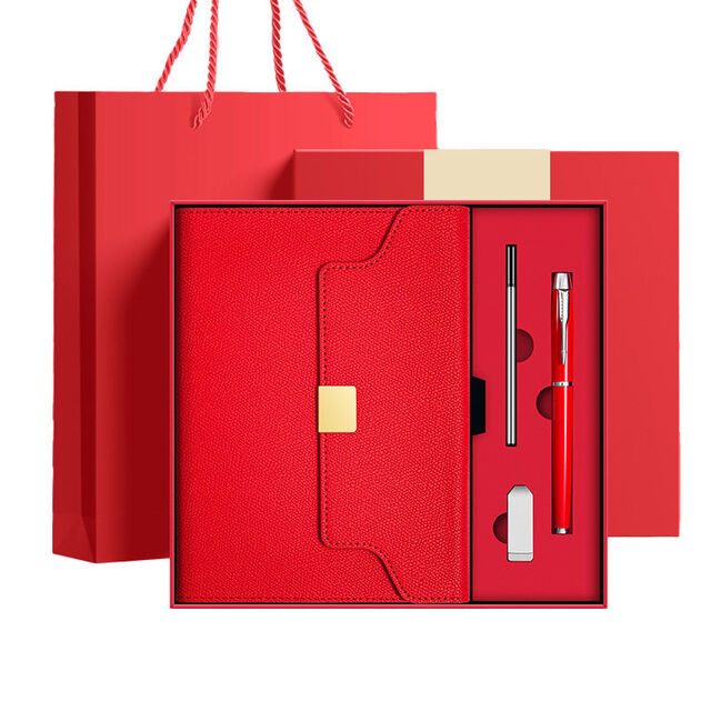Set de Cuaderno A5 de Lujo Personalizado, Tapa Dura de PU, Diario de Negocios con Bolígrafo, Termo y Caja de Regalo para Graduación y Promoción, Múltiples Colores