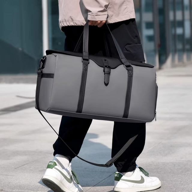 Neue Sport Golf Reisetasche Boston Bag für Herren aus PU-Material, Business-Reisetasche