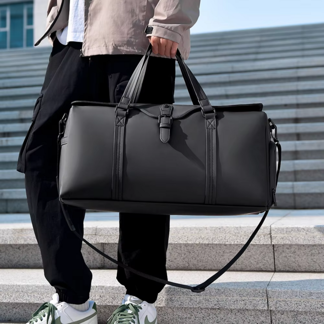 Neue Sport Golf Reisetasche Boston Bag für Herren aus PU-Material, Business-Reisetasche