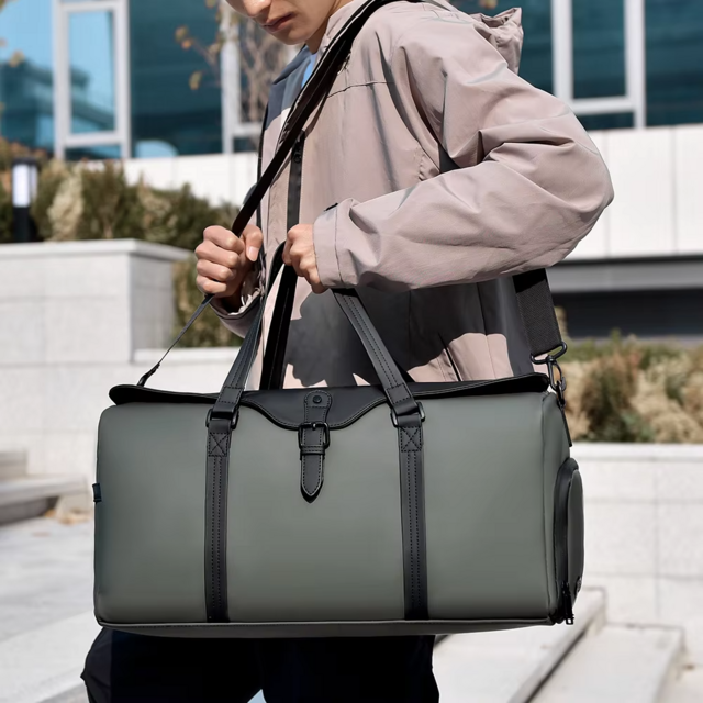 Neue Sport Golf Reisetasche Boston Bag für Herren aus PU-Material, Business-Reisetasche