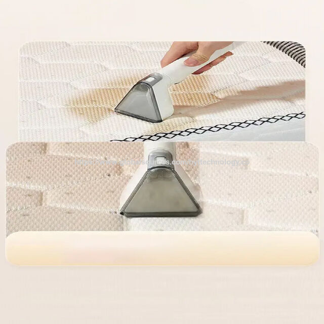 Limpador de Manchas Portátil Sem Fio para Carpetes e Estofados com Filtro HEPA, Máquina de Limpeza Recarregável a Seco e Úmido