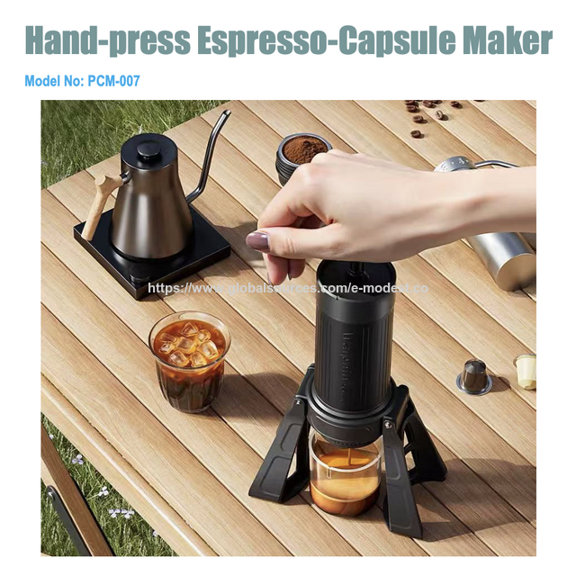 Pembuat Espresso Manual Portabel