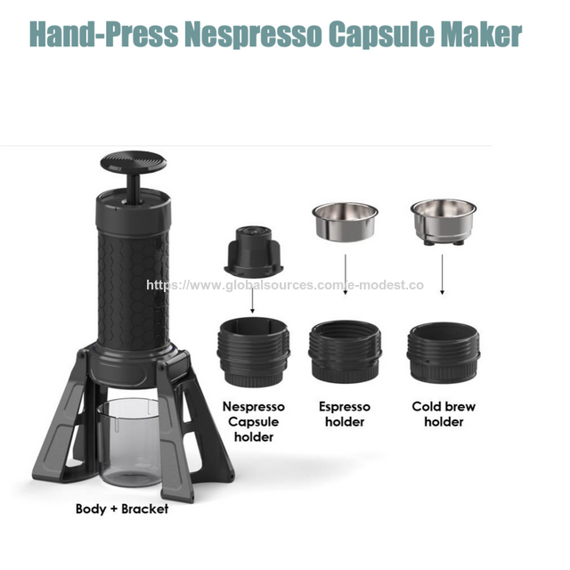 Pembuat Espresso Manual Portabel