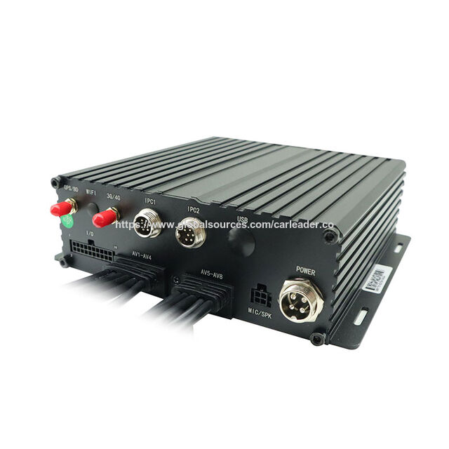 OEM 8CH 1080P HDD MDVR Mobiler DVR Unterstützt 8CH AHD + 2CH IPC Kameraeingänge Lokale Aufzeichnung GPS + 4G Videorekorder CVBS / VGA Ausgänge