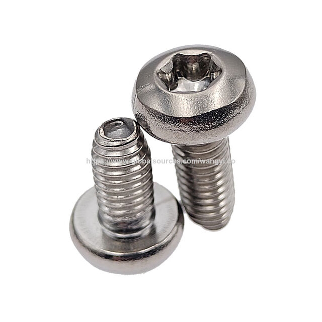 Manufacturer carbon steel nickel pan head torx triangle locking screws self tapping screws