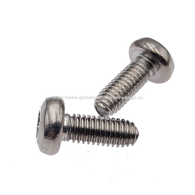 Manufacturer carbon steel nickel pan head torx triangle locking screws self tapping screws