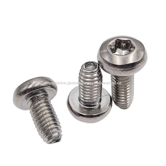 Manufacturer carbon steel nickel pan head torx triangle locking screws self tapping screws