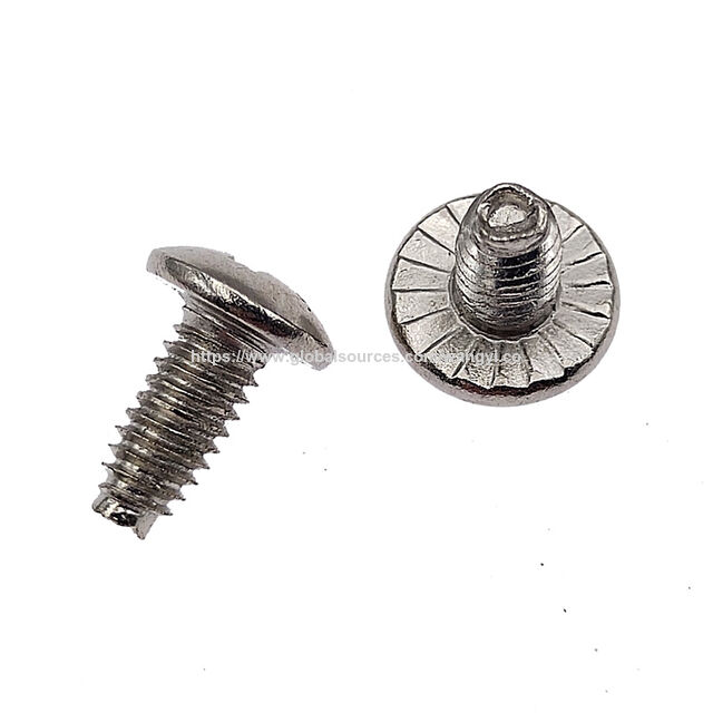 Wholesale carbon steel nickel Phillips large flat head triangle tooth locking screws self tapping screws