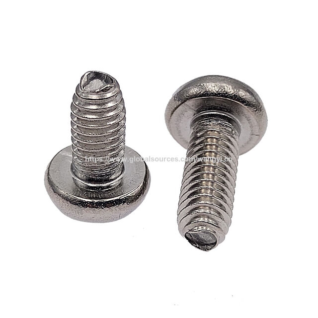 Manufacturer carbon steel nickel pan head torx triangle locking screws self tapping screws