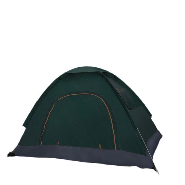 Tienda de playa para exteriores, tienda plegable totalmente automática para acampar, 3-4 personas, playa simple de apertura rápida, doble capa