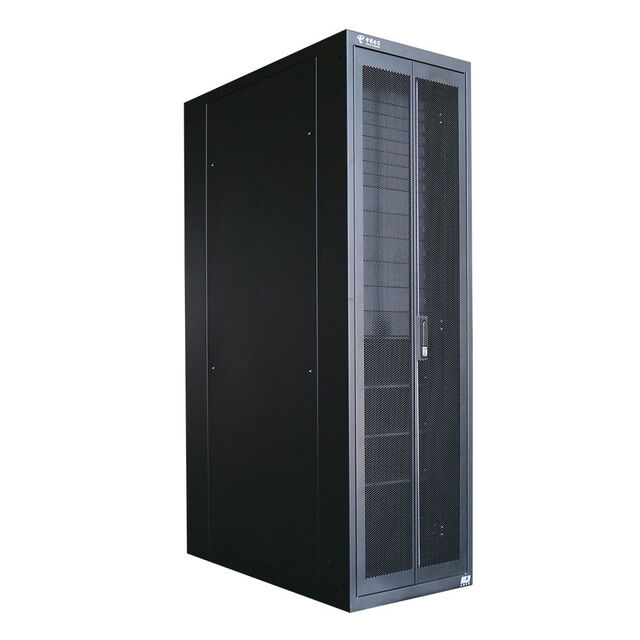 Soluções de Alta Qualidade Gabinetes com Ar Condicionado Rack de Servidor Padrão de Montagem de 19 Polegadas Gabinete de Rede com Porta de Malha de Aço