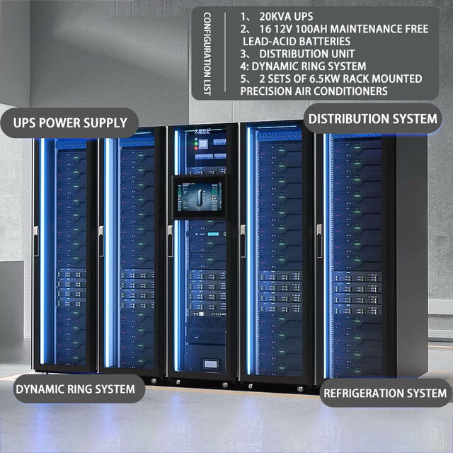 Soluções de Alta Qualidade Gabinetes com Ar Condicionado Rack de Servidor Padrão de Montagem de 19 Polegadas Gabinete de Rede com Porta de Malha de Aço