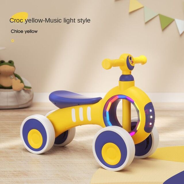 Neues Hot Outdoor Swing Car Balance Bike Einstellbar Kleinkinder Neu 1-6 Jahre Kinder Vier Räder Baby Self Balance Bike Ride on Car