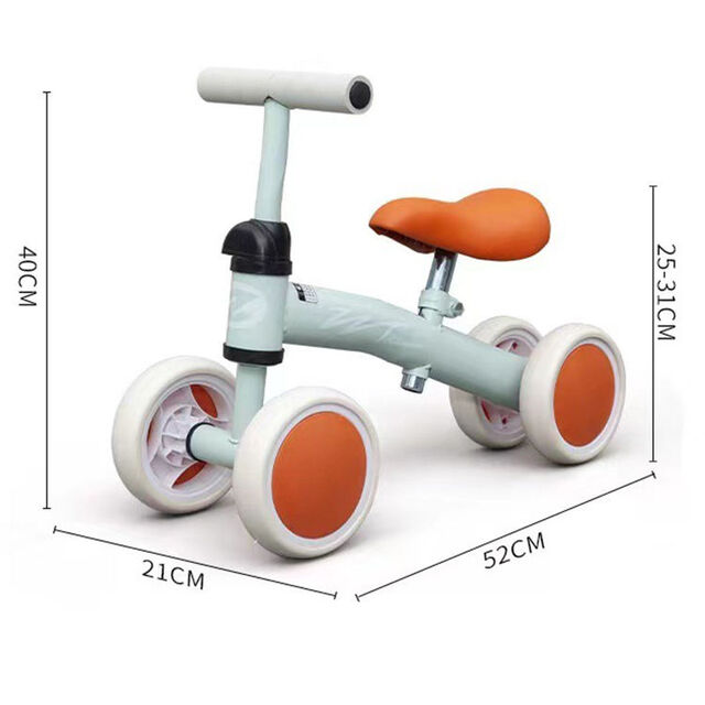 Neues Hot Outdoor Swing Car Balance Bike Einstellbar Kleinkinder Neu 1-6 Jahre Kinder Vier Räder Baby Self Balance Bike Ride on Car