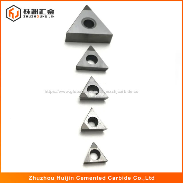 DCGT Vente chaude plaquettes PCD en carbure, fabricant source, plaquettes PCD de précision, lame en carbure de tungstène, outils de coupe, support personnalisé