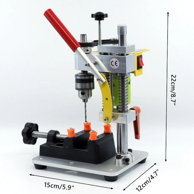 OEM/ODM Cisivis Mini Drill Press Precision Benchtop Drilling Machine ,B10 Chuck Metal Electric Portable Table Driller