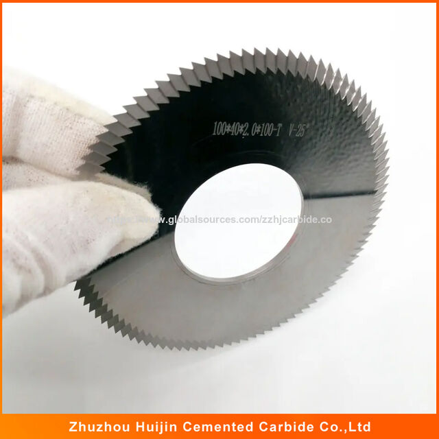 Hartmetall-Sägeblätter 40-110mm Hohe Effizienz Massiv-Hartmetall Kreissägeblatt für CNC-Maschinen zum Schneiden