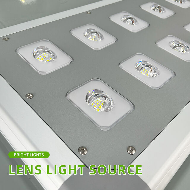 Lampadaire Solaire LED Haute Luminosité 60W-150W avec Étanchéité IP65