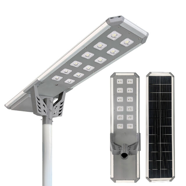 Lampadaire Solaire LED Haute Luminosité 60W-150W avec Étanchéité IP65