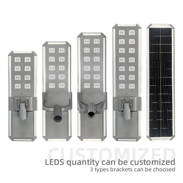 Lampadaire Solaire LED Haute Luminosité 60W-150W avec Étanchéité IP65