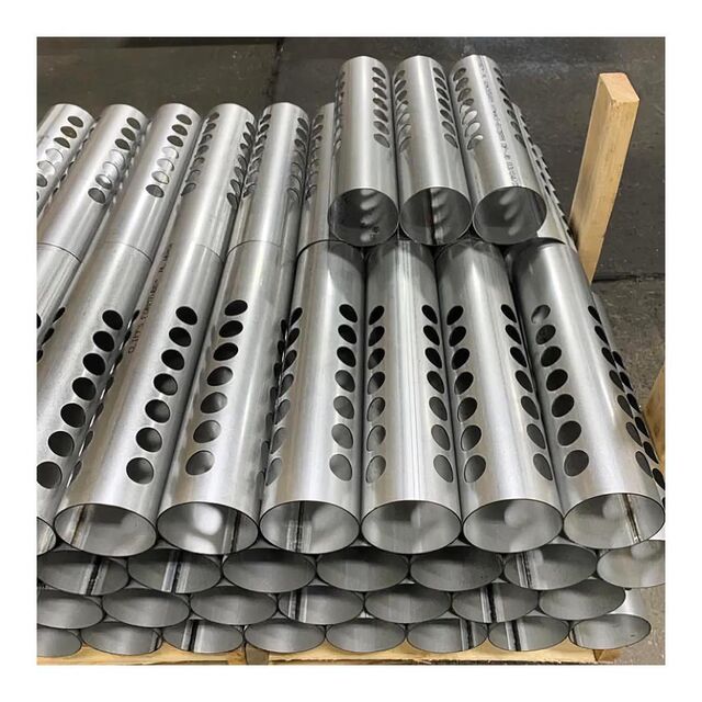 Fabrication de pièces de précision pour la production de tôlerie OEM, services de découpe laser de tubes métalliques en aluminium et acier inoxydable sur mesure