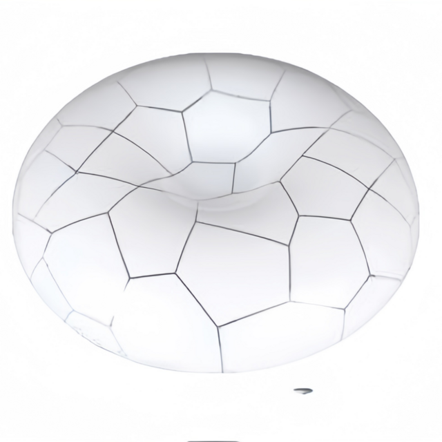 24W 5000K Runde LED Deckenleuchte mit blendfreier Aufputzmontage für Küche & Esszimmer AC165-275V