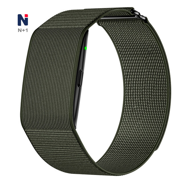 Pulsera Inteligente de Actividad NSQ12 a la Venta - Monitor de Salud y Fitness, Ligera, Resistente al Agua 1ATM, Informe de Salud con IA