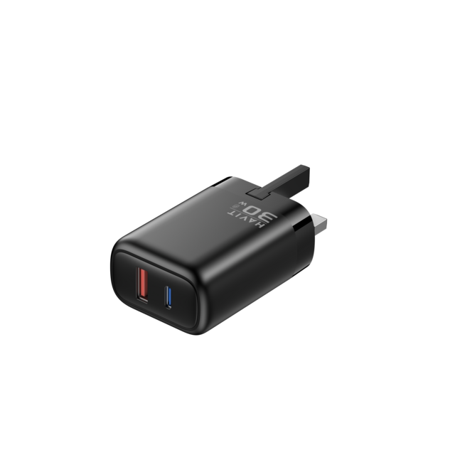 HAVIT UCK83 Chargeur USB PD30W UK - Charge Rapide Portable et Léger