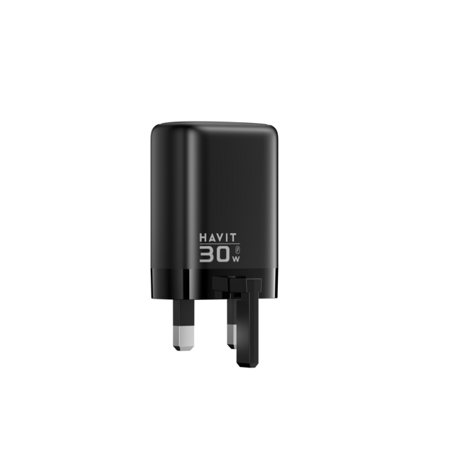 HAVIT UCK83 Chargeur USB PD30W UK - Charge Rapide Portable et Léger