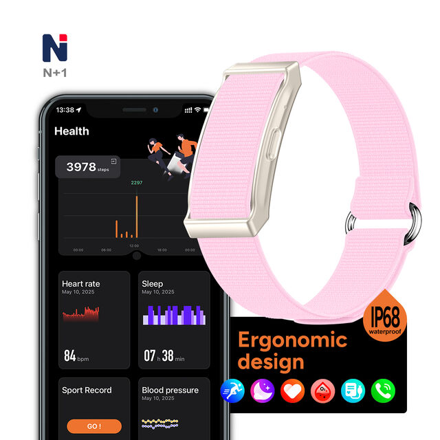 تصميم مريح NTY17 سوار معصم للياقة البدنية الصحية خفيف ورقيق IP68 مقاوم للماء ساعة ذكية Reloj Inteligente