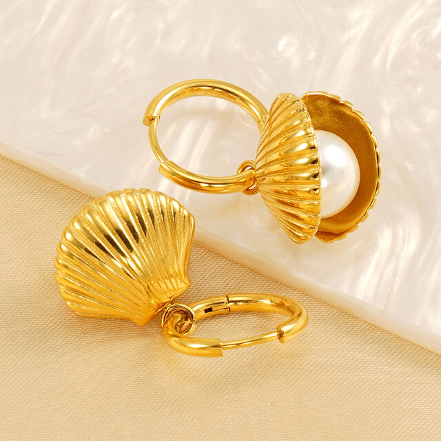 Conjuntos de joias de concha minimalistas, Conjuntos de joias de concha para casamento, Conjuntos de joias de concha artesanais, Conjuntos de joias de concha boêmios
