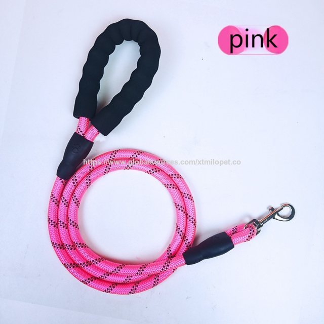 Correa Reflectante Personalizada para Perros con Cadena y Hebilla de Liberación Rápida - Resistente a la Intemperie para Todas las Razas